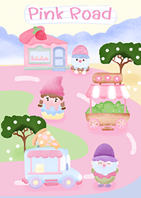 Pink road
