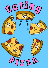 Eating PizzaZ(English)