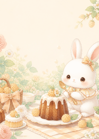 Citrine White Rabbit Berry Canele