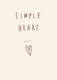 heart beige.