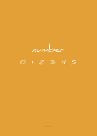 Orange : number