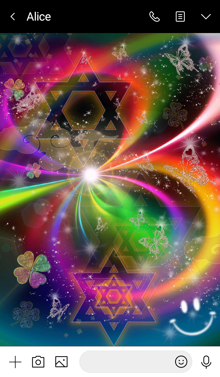 Line クリエイターズ着せかえ 運気上昇 Good Luck 8 Neon スマイル