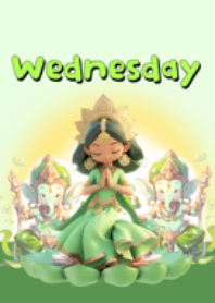 Goddess Lakshmi|Lord Ganesha : Wednesday