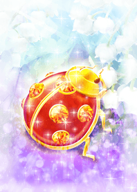 幸運を運んでくれるテントウムシジュエリー