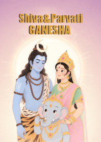 Shiva-Uma-Ganesha wealth & Happy (JP)