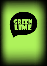 lime green and black