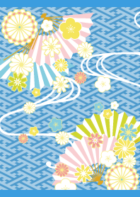 OUGI Japanese Style on blue