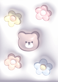 violet♡ぷっくりクマと花04_1