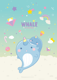 วาฬ ยูนิคอร์น ยูนิคอร์นน่ารัก น่าร๊าก