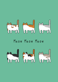 我的貓咪好朋友(薄荷綠色)