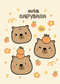 Capybara it's so cute minimal