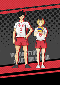 ハイキュー　狐爪研磨　黒尾鉄朗　音駒　バスタオル Amazon.co.jp: ハイキュー?? 音駒高校 黒尾鉄朗 孤爪研磨 クリア