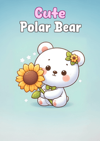 หมีขั้วโลกสีขาวน่ารัก 20