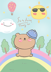 little bear on sunshine day