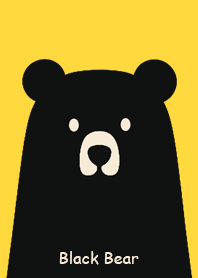 Black Bear | Simple Yellow#7