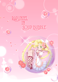 Rapunzel of soap bubble