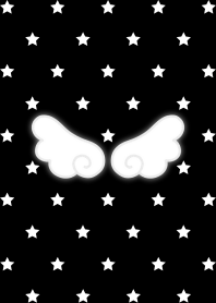 Star Pattern & Wishcore (White Black)