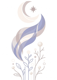 Moon and Stars|Blue Aurora Healing#7