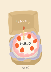 Lauch box cake korea