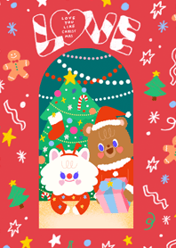 LOVE YOU LIKE CHRISTMAS :-)