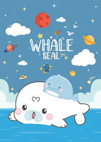 Whale Seal On The Sea Lovely