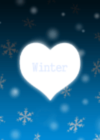 雪の結晶～ブルーグラデ～