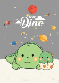 Dinos Friendly Gray