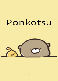 Yellow : Everyday Bear Ponkotsu 1