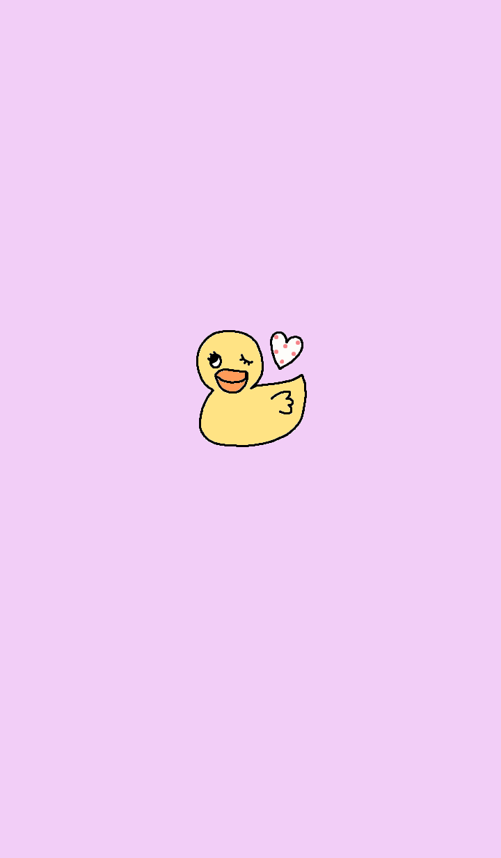 (simple duck theme purple)