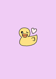 (simple duck theme purple)