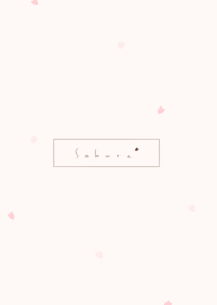 櫻花 /light beige
