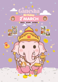 Ganesha x March 2 Birthday