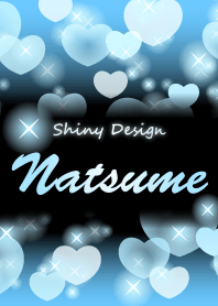 Natsume-Name-Light blue Heart