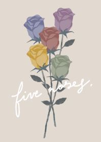 simple_five roses