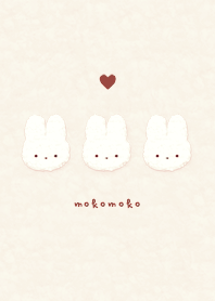 Fluffy Rabbit  - Ivory Yellow