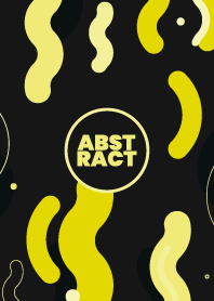 Abstract Yellow Black