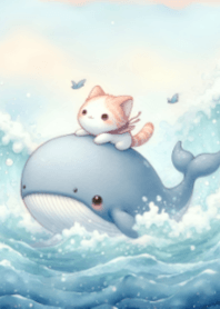 Cat and Whale V.2