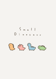 Small Dinosaur 2 -dark brown col.