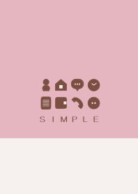 SIMPLE(beige pink)V.391b