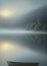 Peaceful lake, a comfortable day b7ac4D