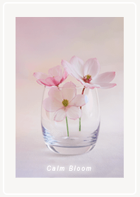 beige Gentle Glass Flowers02_1