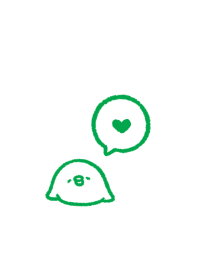 Chill out chick.(green07)