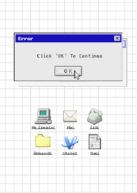 Old Computer 2  - White