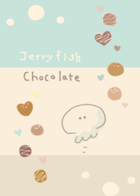 シンプル クラゲ チョコ