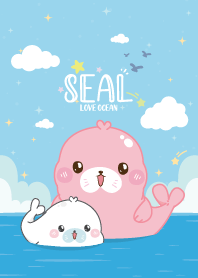 Seal On The Sea Lover