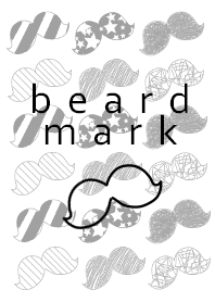 beard mark Black
