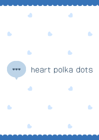 Heart Pattern [Blue & White]