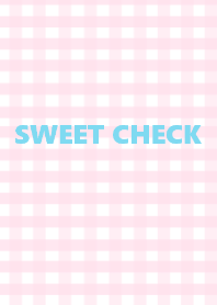 =SWEET CHECK=lightblue pink