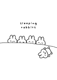 sleeping rabbits
