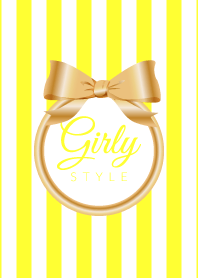 Girly Style-GOLDStripes-ver.10